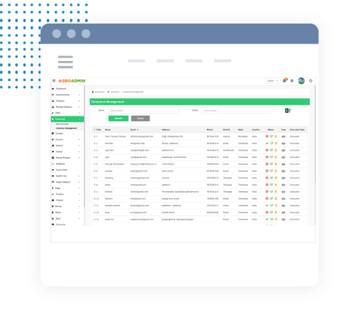 Agro Organizer Dashboard