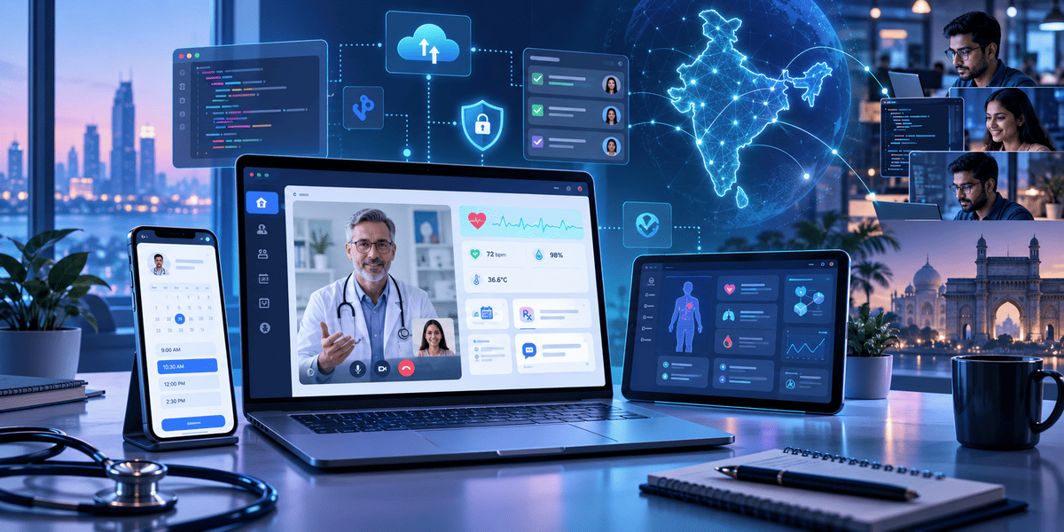 Telemedicine App Development: How to Hire Offshore Developers in India